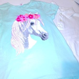 2 Piece Shirt Set For Girl